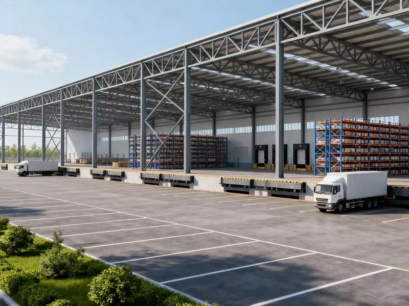 철강 구조물 유통 센터 빌딩